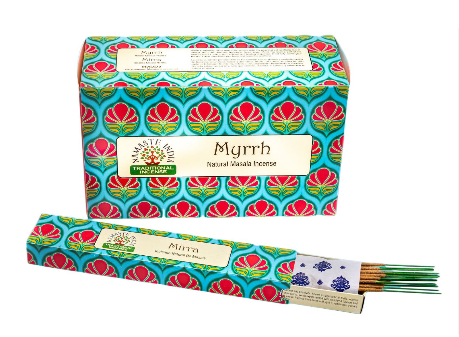 Incenso Myrrh (Mirra) Namasté in bastoncini