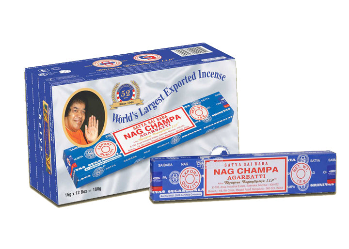 Incenso Nag Champa Satya in bastoncini
