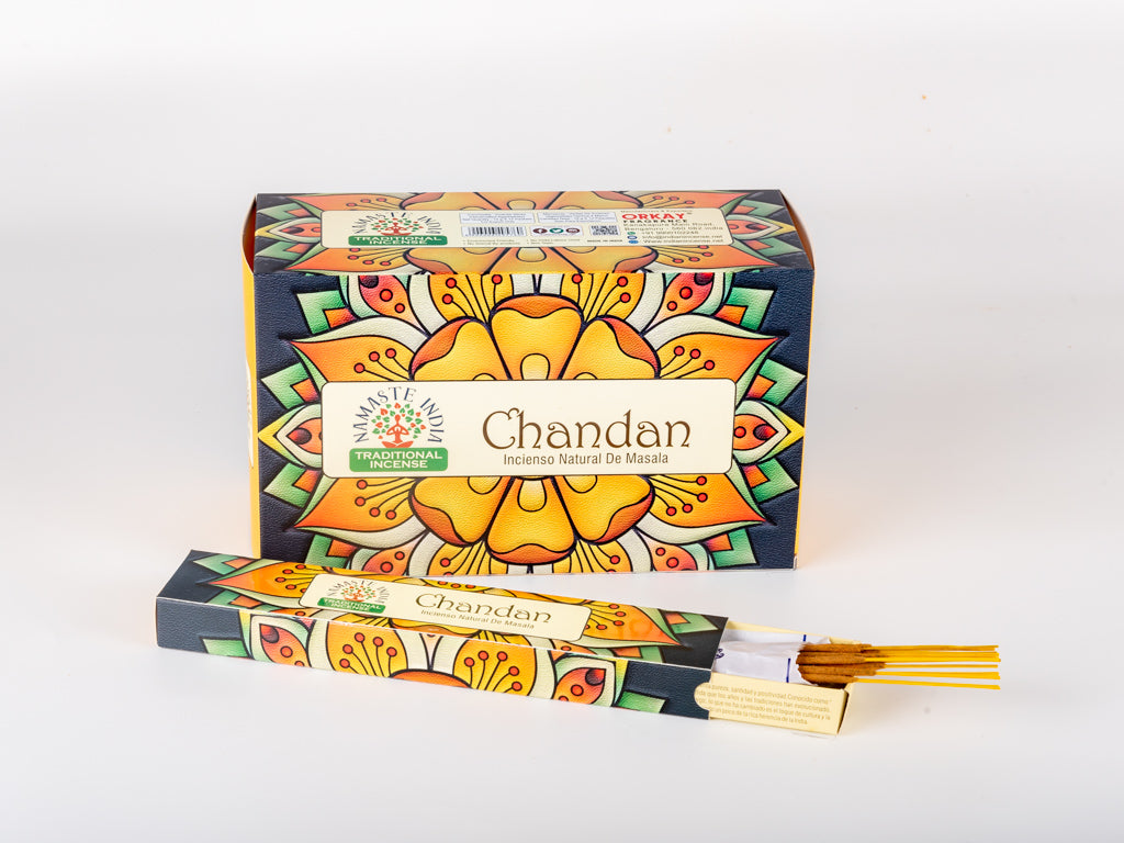 Incenso Chandan Namasté in bastoncini