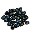 Rune in Agata Nera 20mm