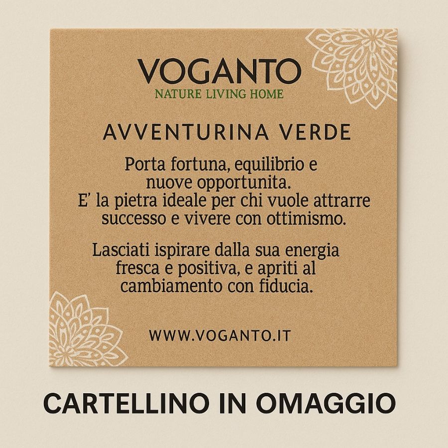 Bracciale in Ottone con Avventurina verde