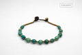 Bracciale in ottone con Crisocolla