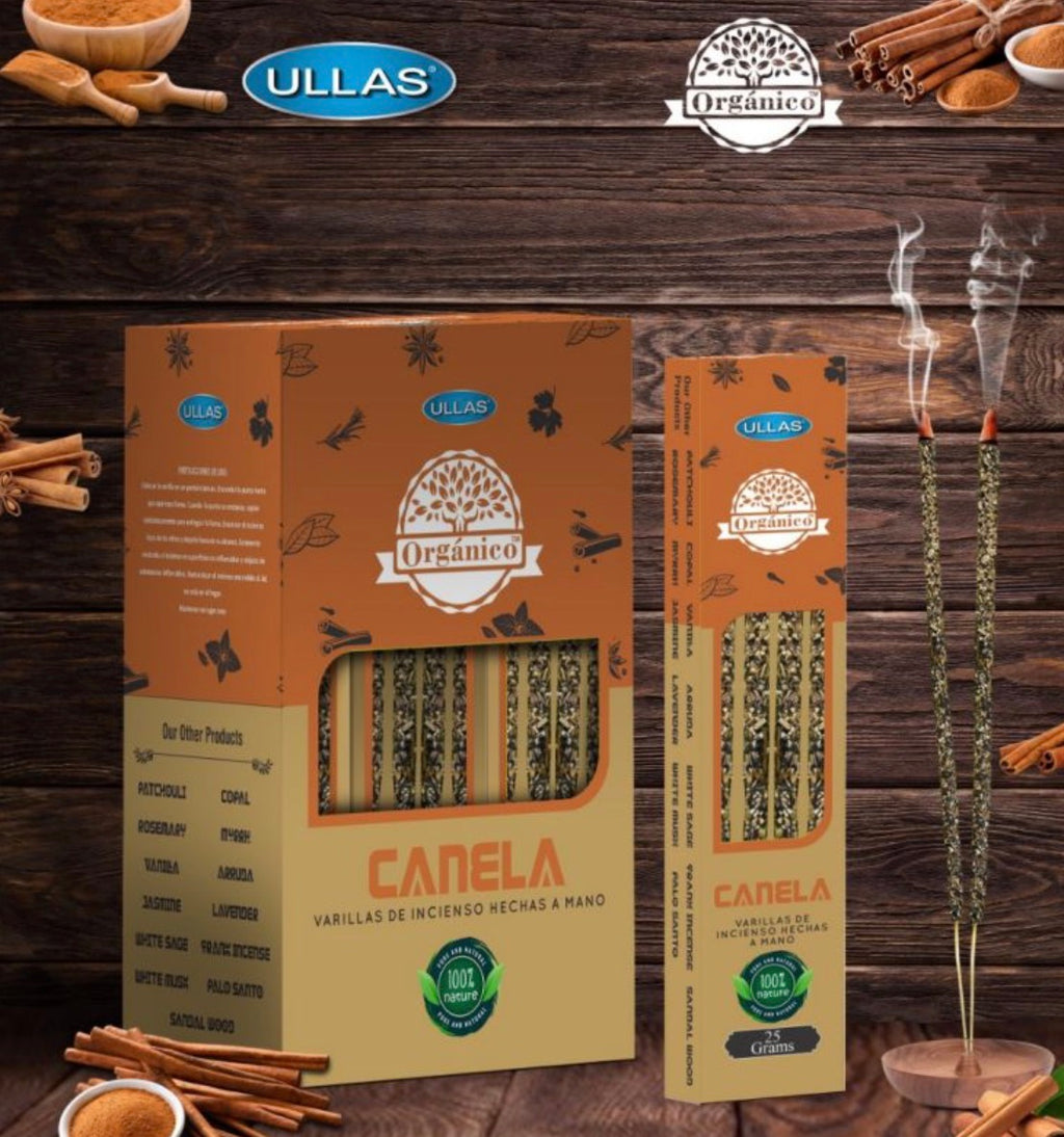 Incenso Organico alla Cannella Ullas