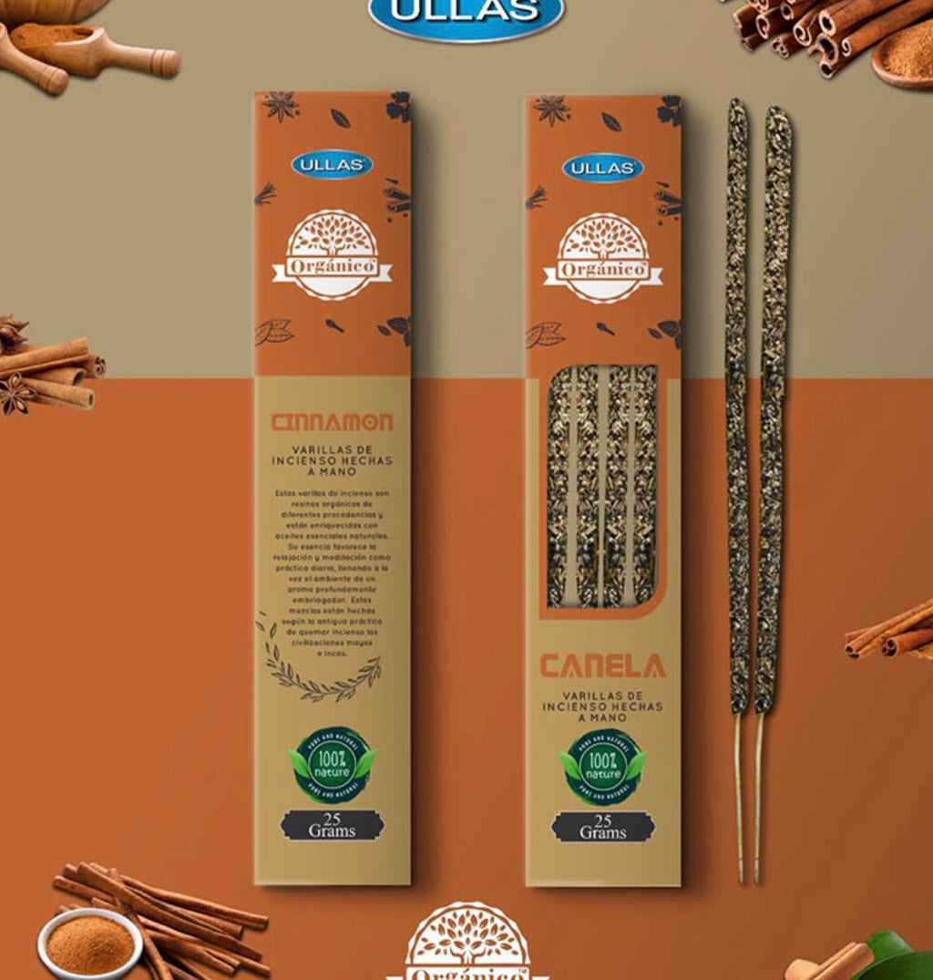 Incenso Organico alla Cannella Ullas