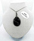 Collana con Onice in acciaio