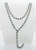 Collana in acciaio inossidabile con paline