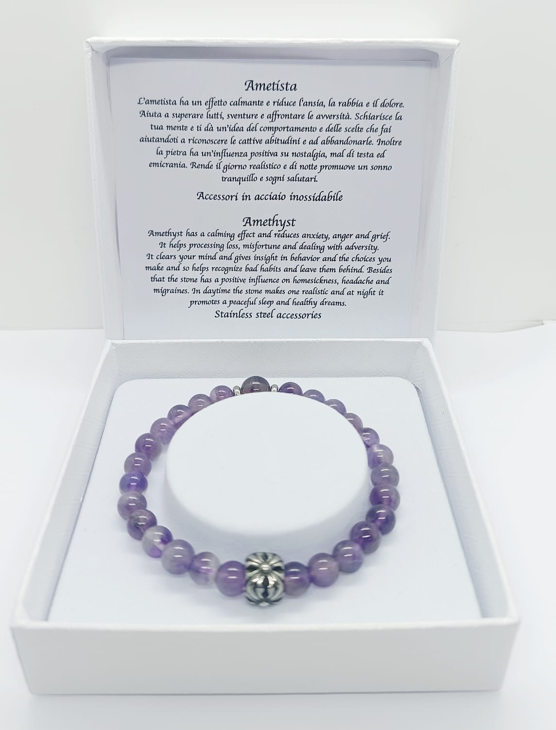 Bracciale in ametista
