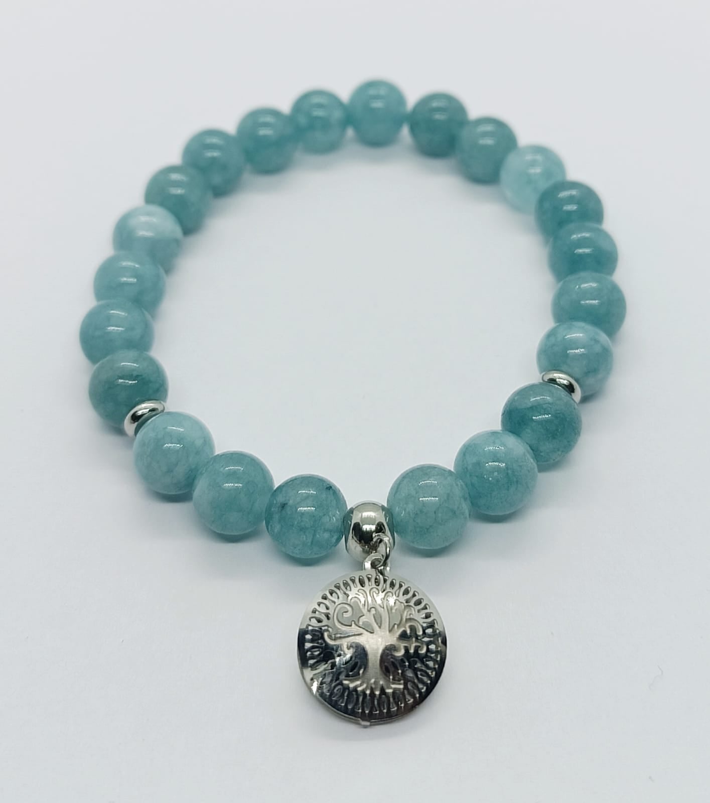 Bracciale in acquamarina