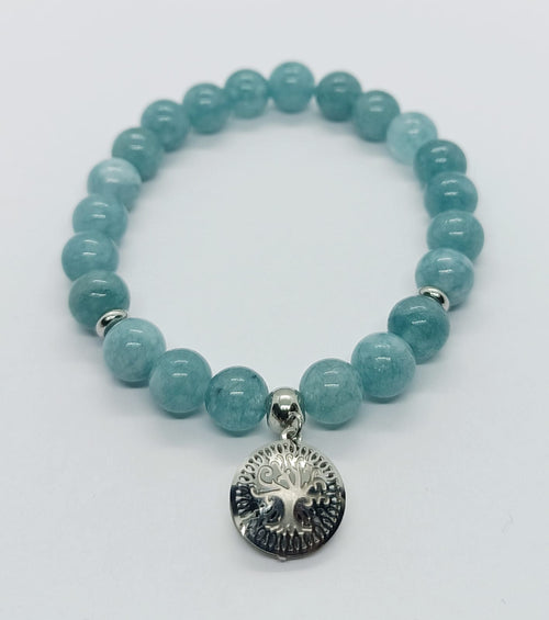 Bracciale in acquamarina