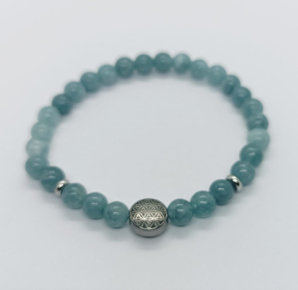 Bracciale in acquamarina