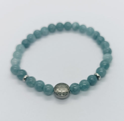 Bracciale in acquamarina