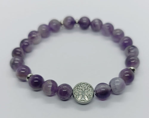 Bracciale Albero della vita in ametista