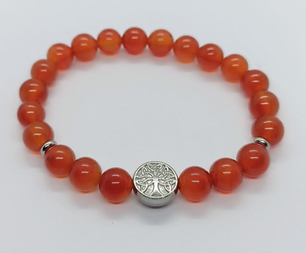 Bracciale Albero della vita in corniola