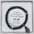 Bracciale Ossidiana nera d'argento