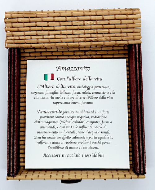 Bracciale Amazzonite