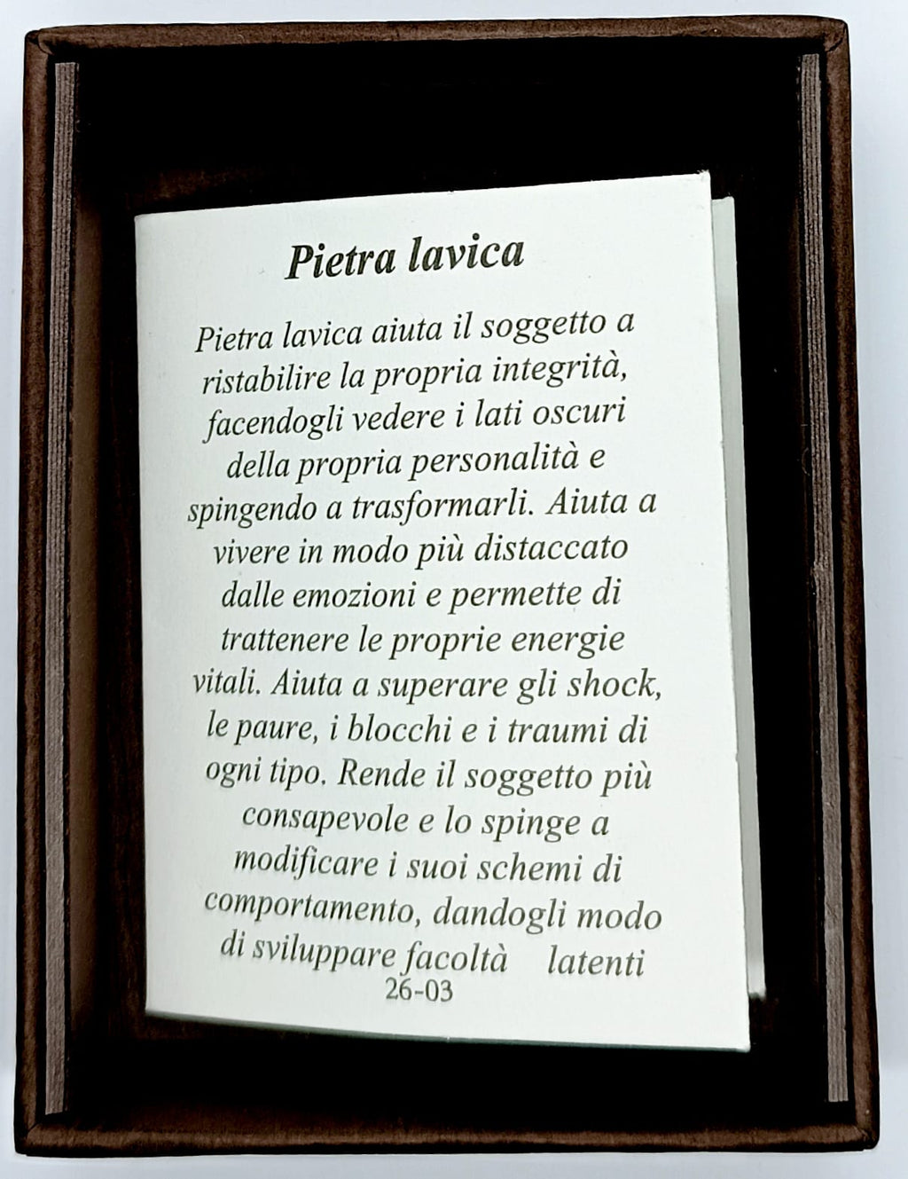 Bracciale Pietra lavica