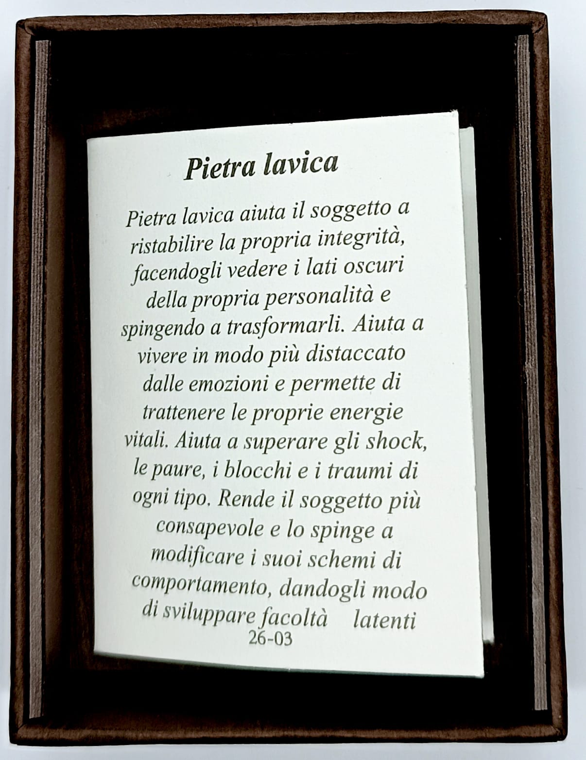 Bracciale Pietra lavica