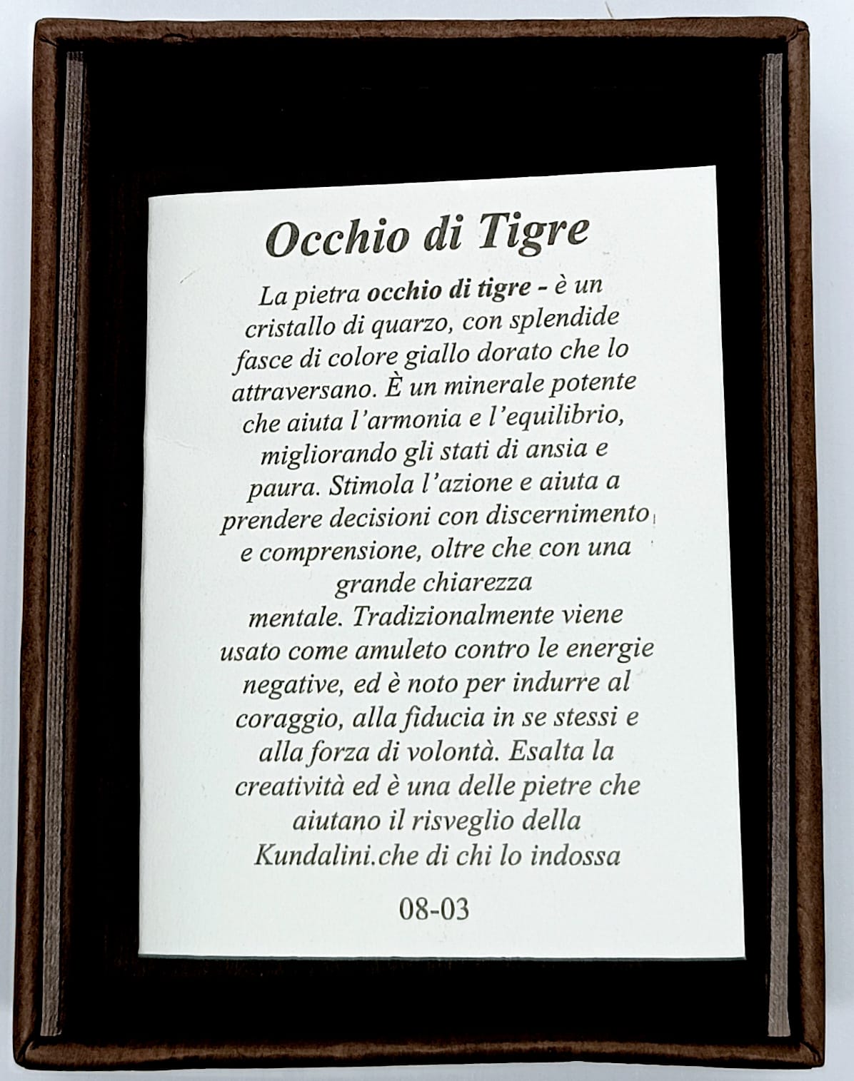 Bracciale Occhio di tigre blu