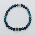 Bracciale Occhio di tigre blu