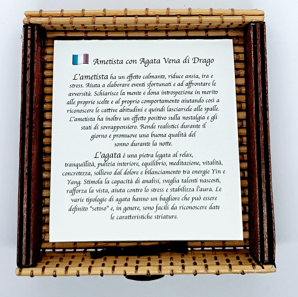 Bracciale Ametista e Agata