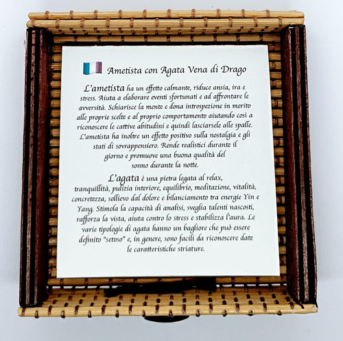 Bracciale Ametista e Agata