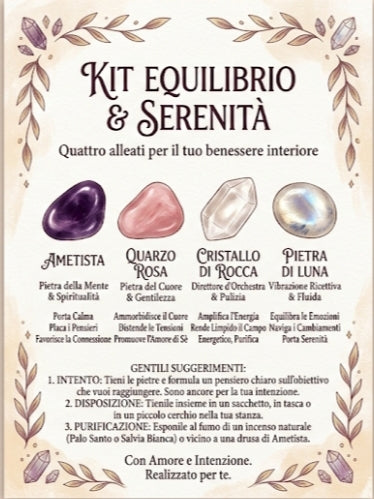 Kit Equilibrio e Serenità